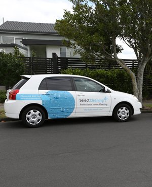 Example of car driven by house cleaners Auckland wide